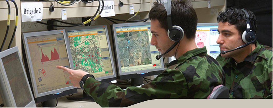 Elbit's C4I combat control system.