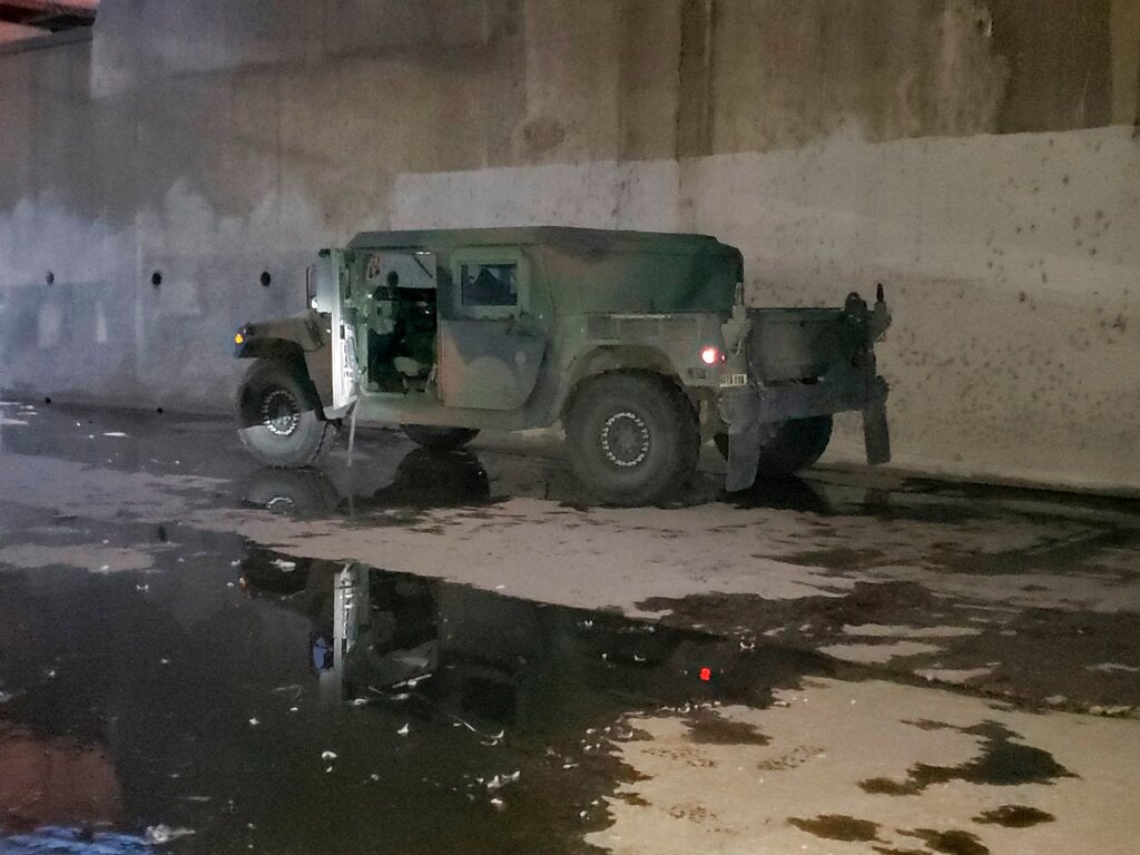 Stolen Military Vehicle