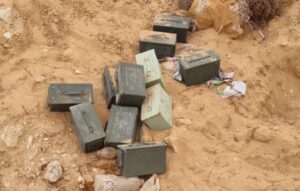 Full bullet cases stolen from IDF bases