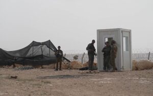 IDF guard post Egyptian border