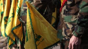 Hezbollah flags