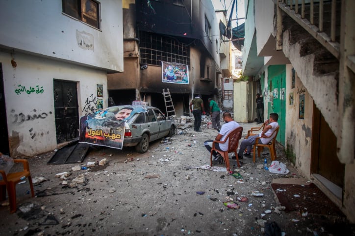 Jenin alleyway