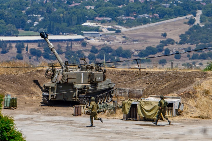 Israel Lebanon border