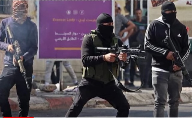 Terrorists in Jenin