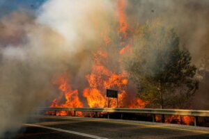 hezbollah fire