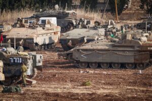 IDF tanks Lebanon