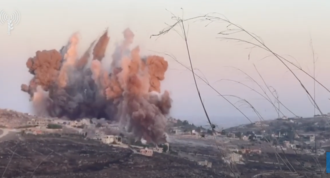 IDF explodes IDF tunnel