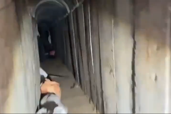 Hamas tunnel in Gaza