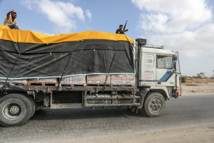 Hamas targeting Israeli forces with advanced cameras smuggled into Gaza via aid trucks