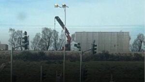 Wall around Sderot