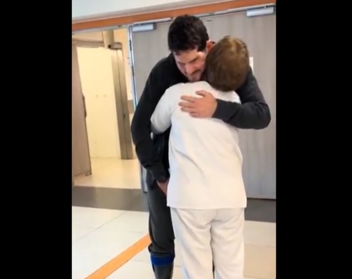 WATCH: IDF soldier leaves hospital one year after devasting injury