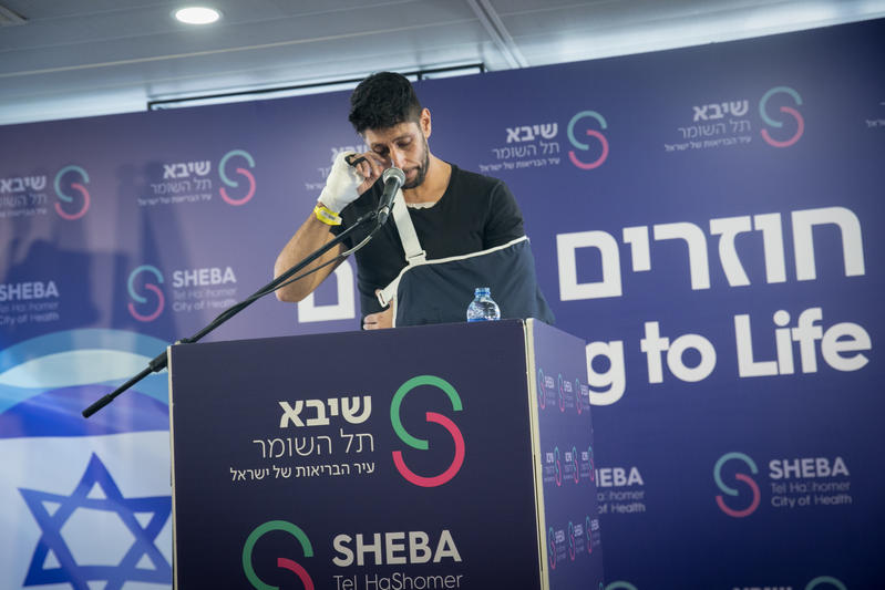 Singer. soldier. survivor. Idan Amedi rises from the ashes to speak for a nation
