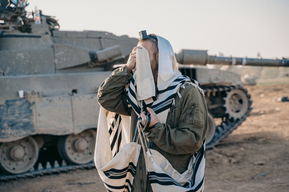 tefillin gaza border