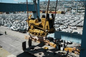 American bulldozer