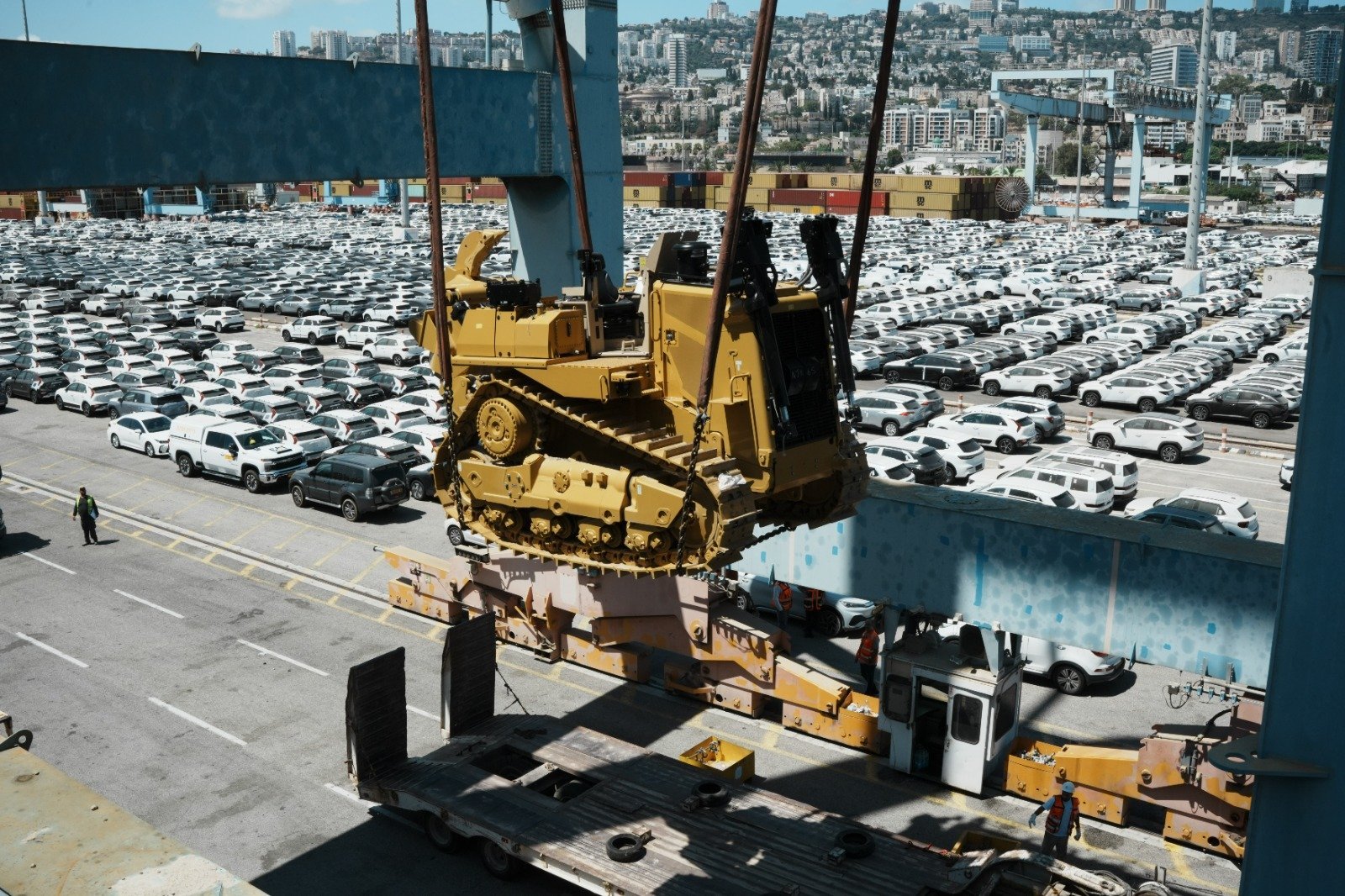 American bulldozer
