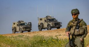 IDF jeeps in Morag corridor