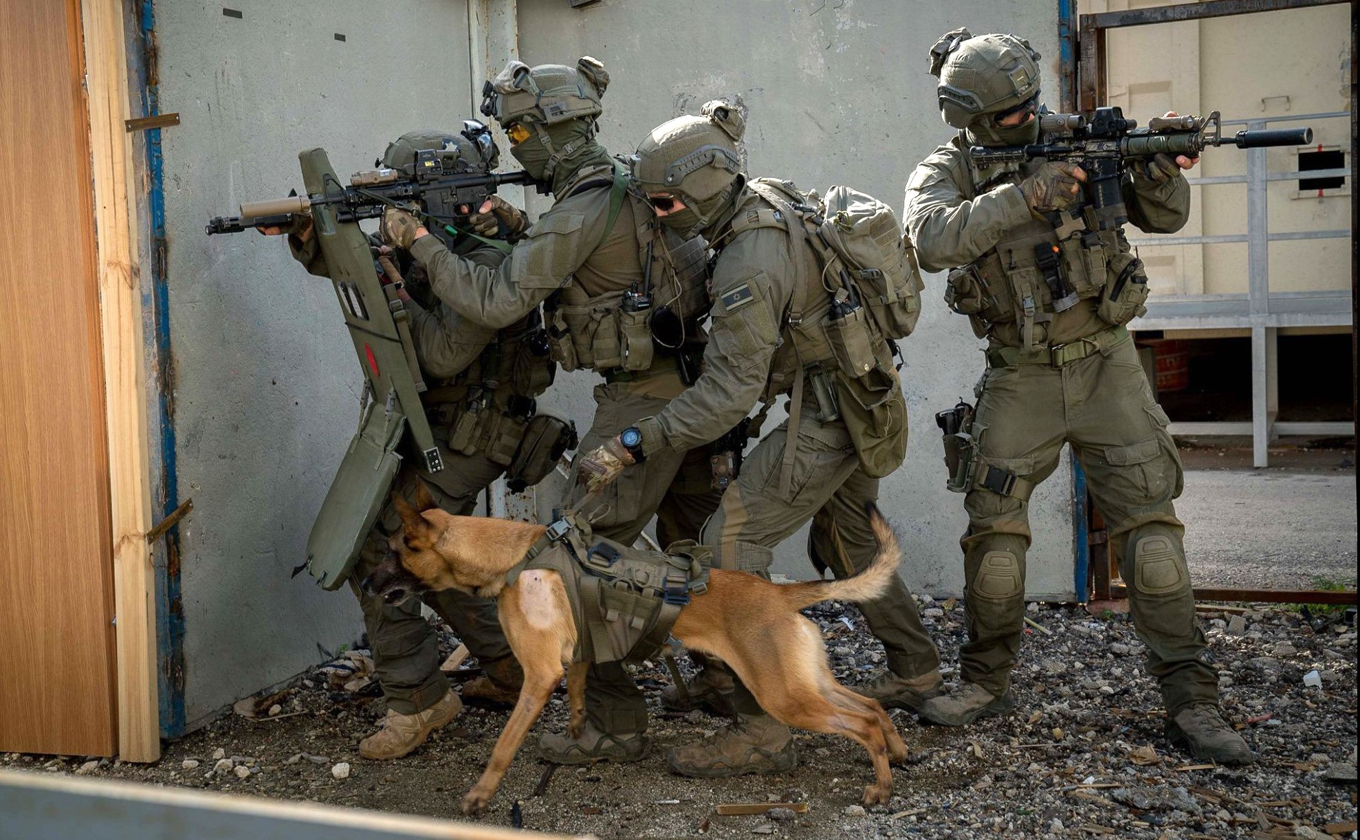 Yamam unit in action