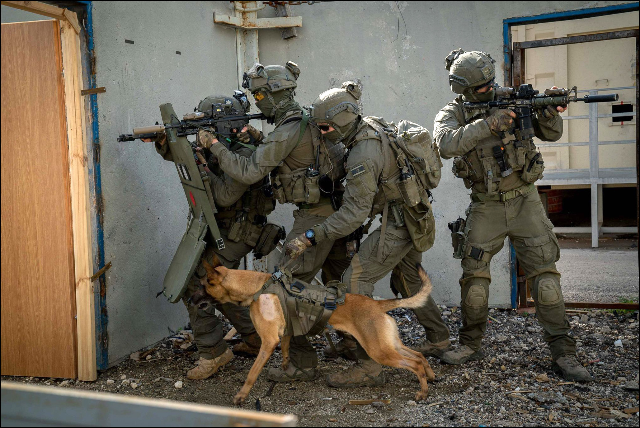 Yamam unit in action