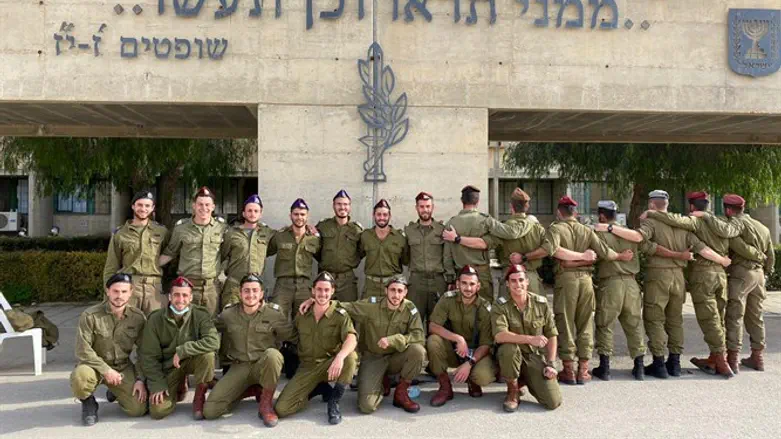 Graduates of the Bnei David Mechina in Eli