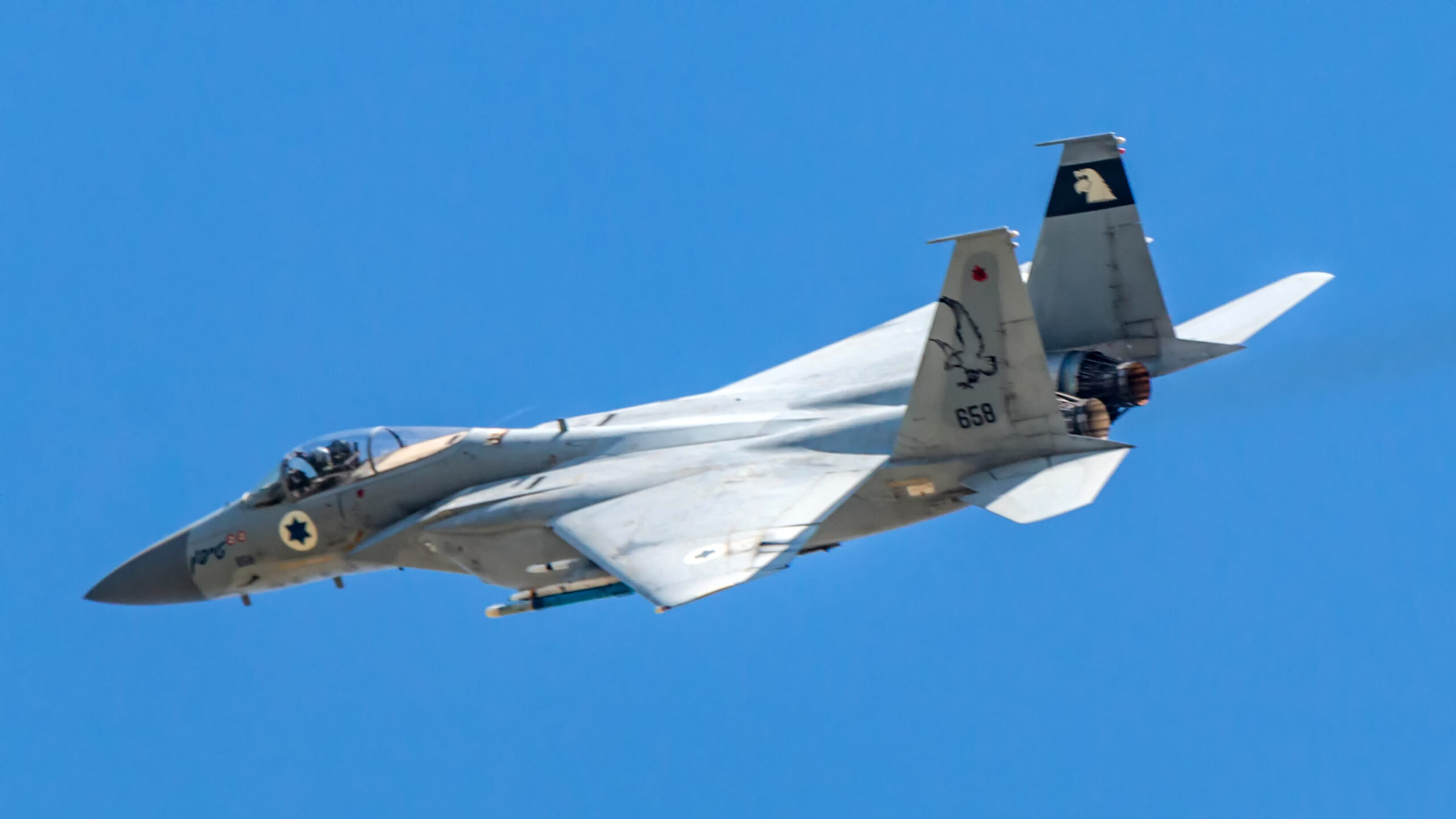 Israeli F-15 jet