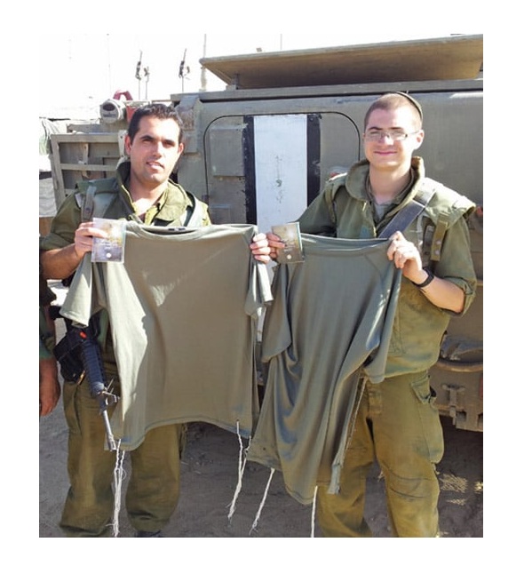 Soldiers with Tzitzit (Courtesy)