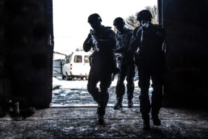 Illustration of military raid (Shutterstock)