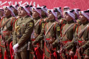 Jordanian army soldiers