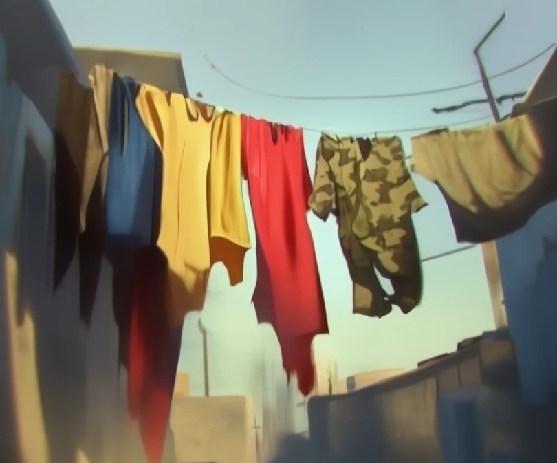 Laundry line (AI)
