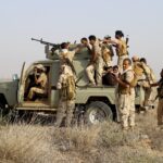 Houthi fighters