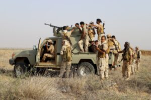 Houthi fighters
