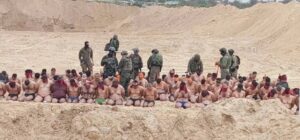 Hamas terrorists surrender