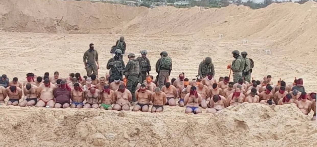 Hamas terrorists surrender