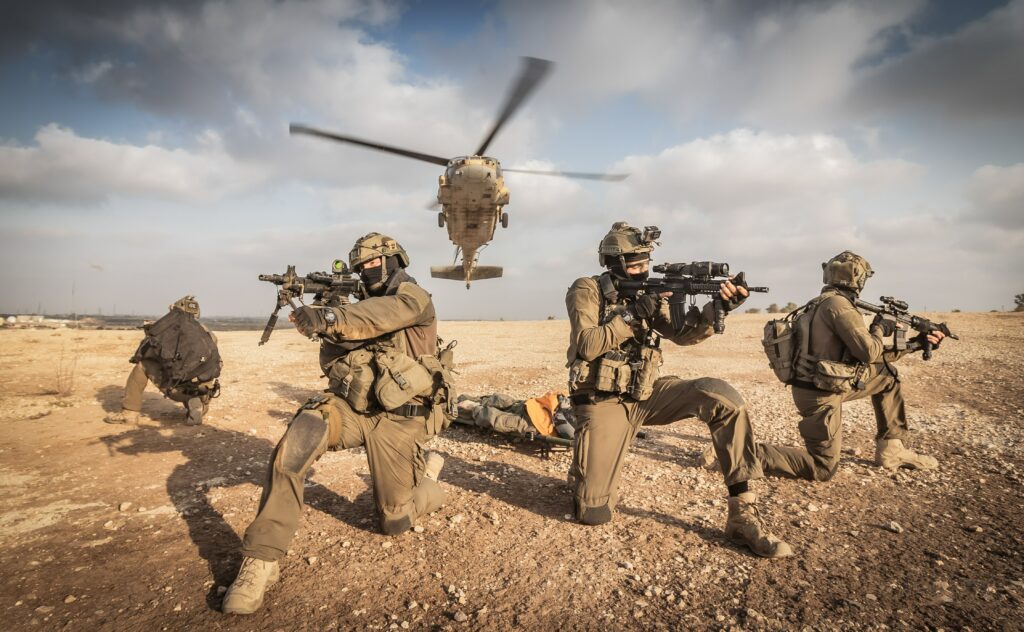 Unit 669: Descending from the sky to save wounded field soldiers
