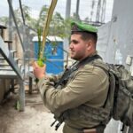 Soldier with Lulav