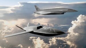 Unmanned fighter jet