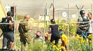 Civilian Security Team with Captured Terrorists