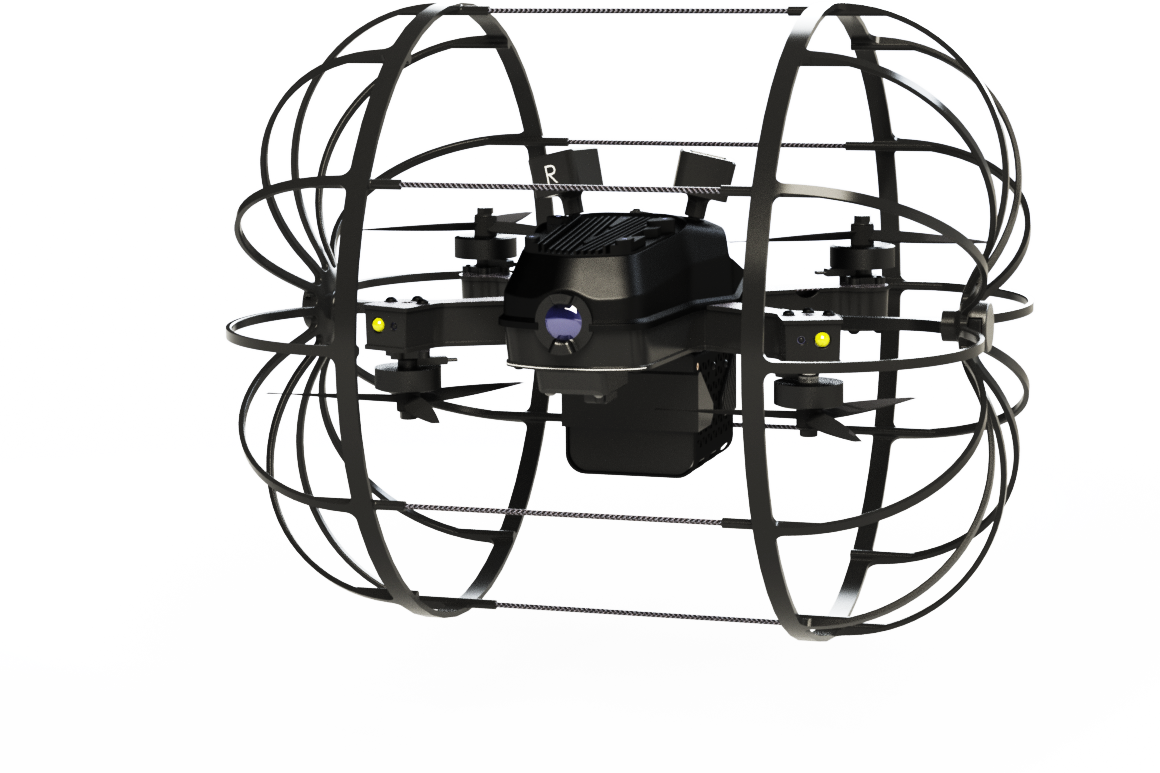 Robotican’s Rooster – the world’s first combined air/ground surveillance drone