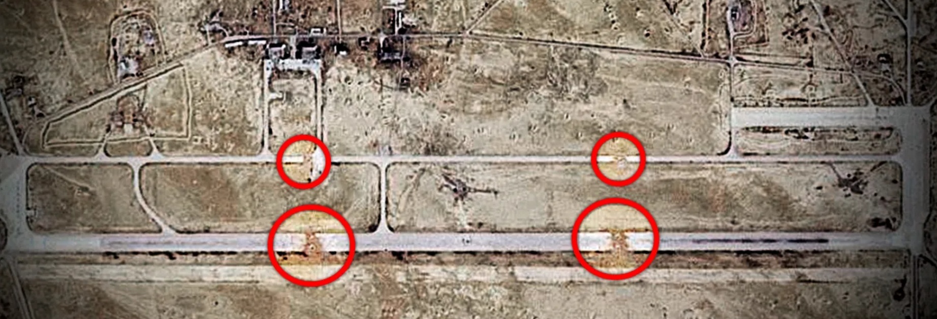 Israel Craters Runway