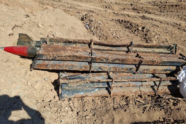 Hamas rocket launchers