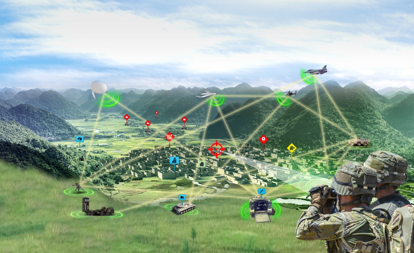 Rafael’s new FIREWEAVER provides a real-time, visual-based, enemy target bank