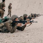 IDF soldiers in training