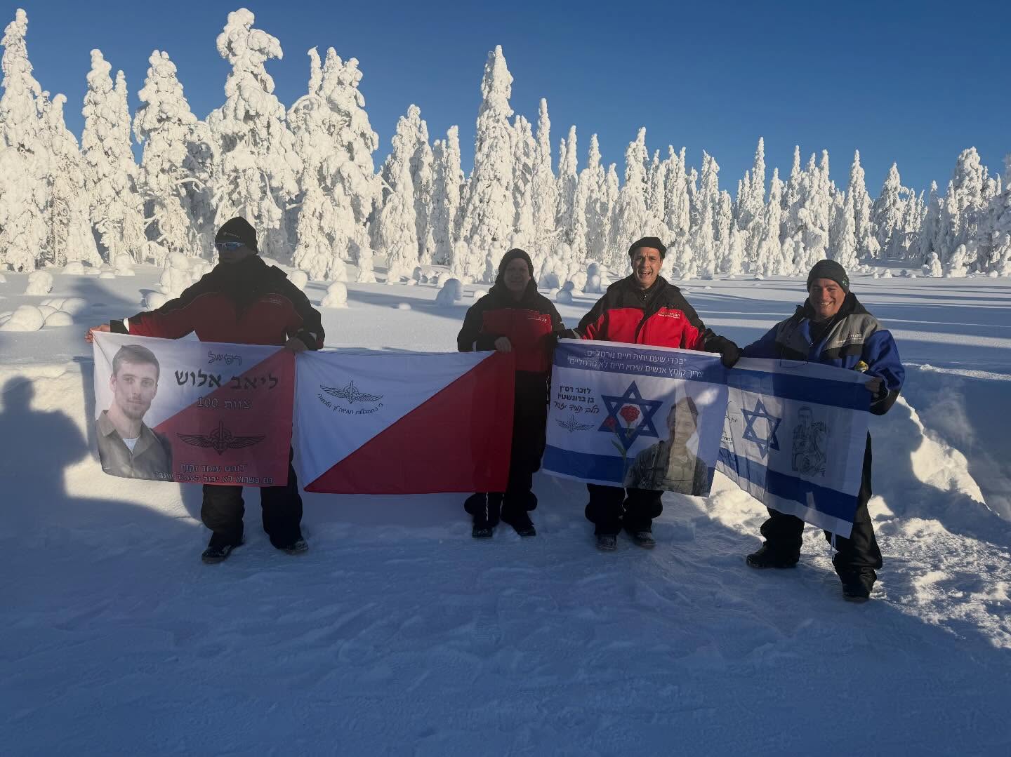 In a frozen landscape, a warm brotherhood: fathers of fallen soldiers heal together in Lapland
