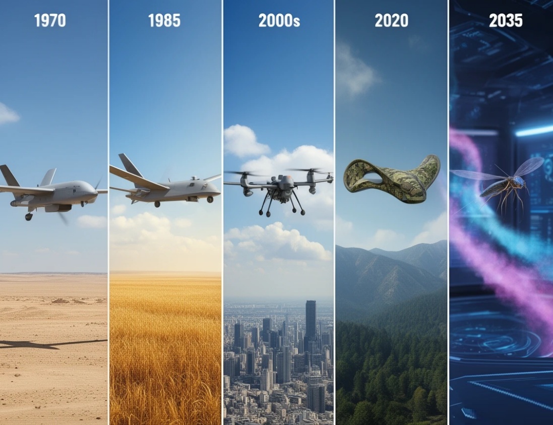 From Scouts to Swarms: The evolution of five generations of Israeli drones